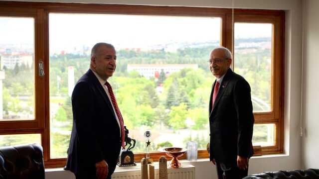 Kılıçdaroğlu'nun Ümit Özdağ ile görüşmesi başladı Kılıçdaroğlu'nun Ümit Özdağ ile görüşmesi başladı