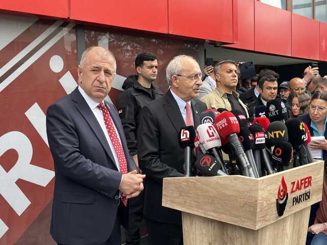 Özdağ, görüşme sonrası 'Bazı sorularımız vardı' dedi, işte Kılıçdaroğlu'na sorduğu 4 soru
