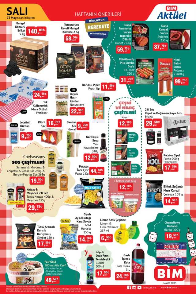 Bim aktüel ürünler kataloğu! Bim'de hangi ürünler var? 20 Mayıs Cumartesi Bugün Bim'e hangi aktüel ürünler gelecek?