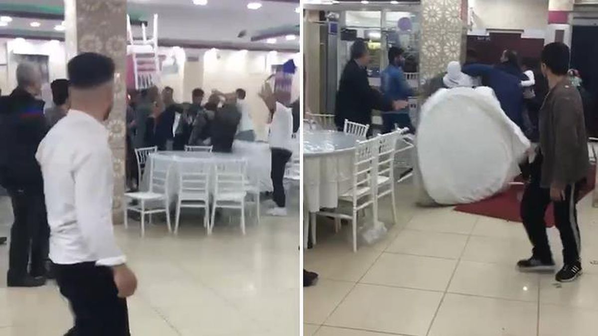 Bursa'da düğünde meydan kavgası! Masa ve sandalyeler havada uçuştu