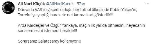 Galatasaray-Sivasspor maçındaki pozisyon için herkes aynı yorumu yapıyor