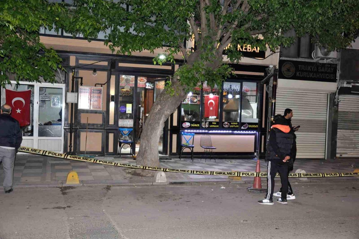 Tekirdağ'da Kebapçıda Tartışma: Bir Kişi Yaralandı