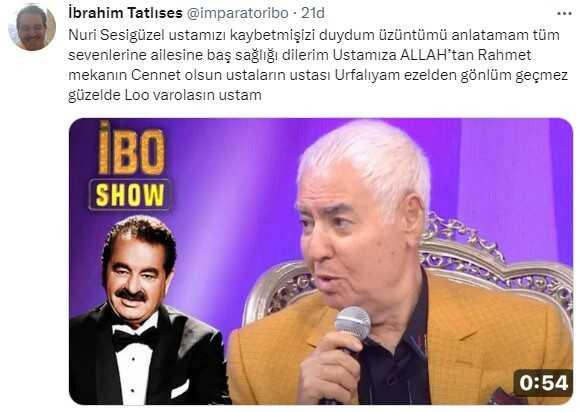 Usta sanatçı Nuri Sesigüzel hayatını kaybetti Usta sanatçı Nuri Sesigüzel hayatını kaybetti