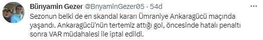 Ankaragücü'nden Mete Kalkavan isyanı! Duayen hakemlerden zehir zemberek yorumlar: Sezonun skandalı yaşandı
