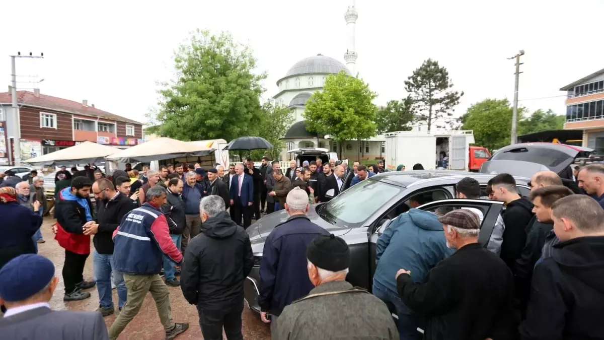 Derince'de Yerli ve Milli Otomobil Togg'a Yoğun İlgi