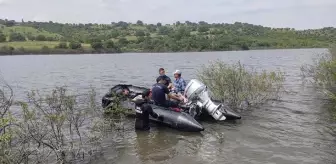 Çanakkale'de barajda tekne battı: 1 ölü