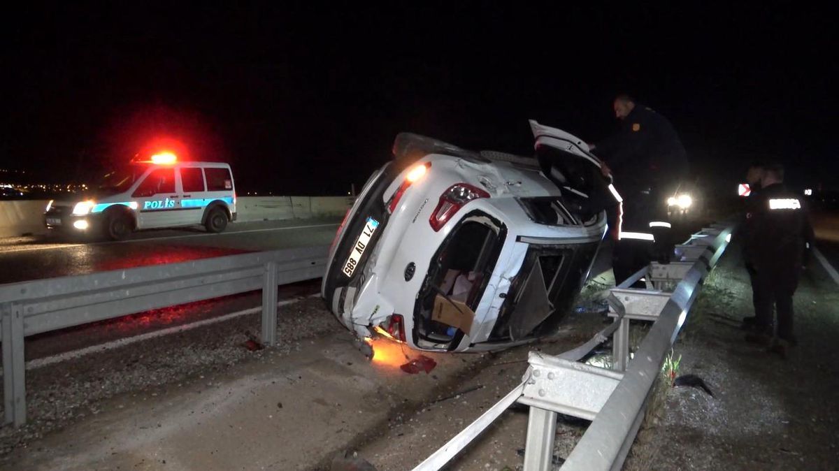 Kırıkkale'de Otomobil Kazası: 1 Yaralı