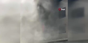Ataşehir'de mobilya imalathanesinde yangın: 1 yaralı