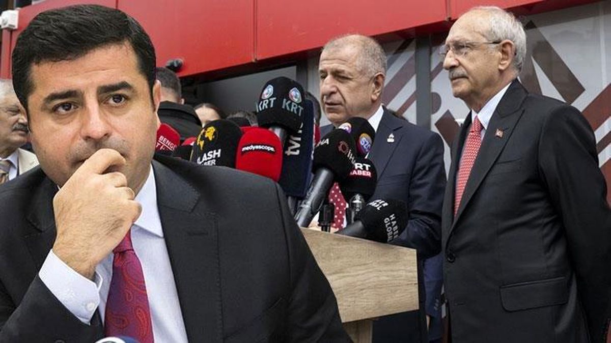 Demirtaş'ın 'Siyasi şantaj' paylaşımının sırrı! Arka planında Ümit Özdağ'ın şartı var
