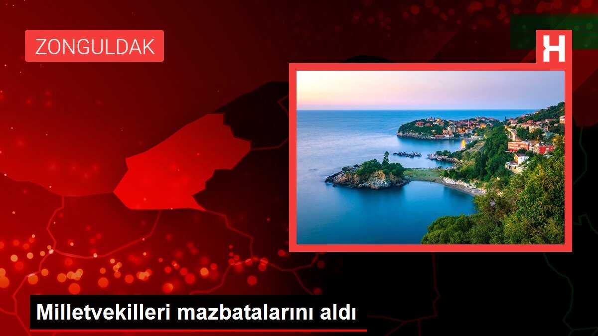 Milletvekilleri mazbatalarını aldı