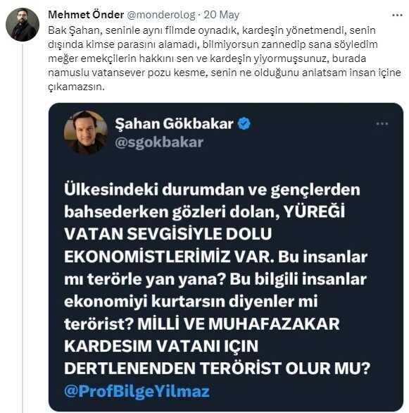 Şahan Gökbakar'la çalışan oyuncu, yaşadıklarını anlatıp isyan etti: Sen dışında kimse parasını almadı Şahan Gökbakar'la çalışan oyuncu, yaşadıklarını anlatıp isyan etti: Sen dışında kimse parasını almadı