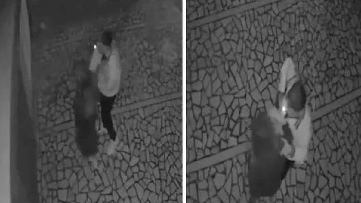 Tartıştığı genç kızı önce tokatladı, sonra saçından tutarak ittirdi