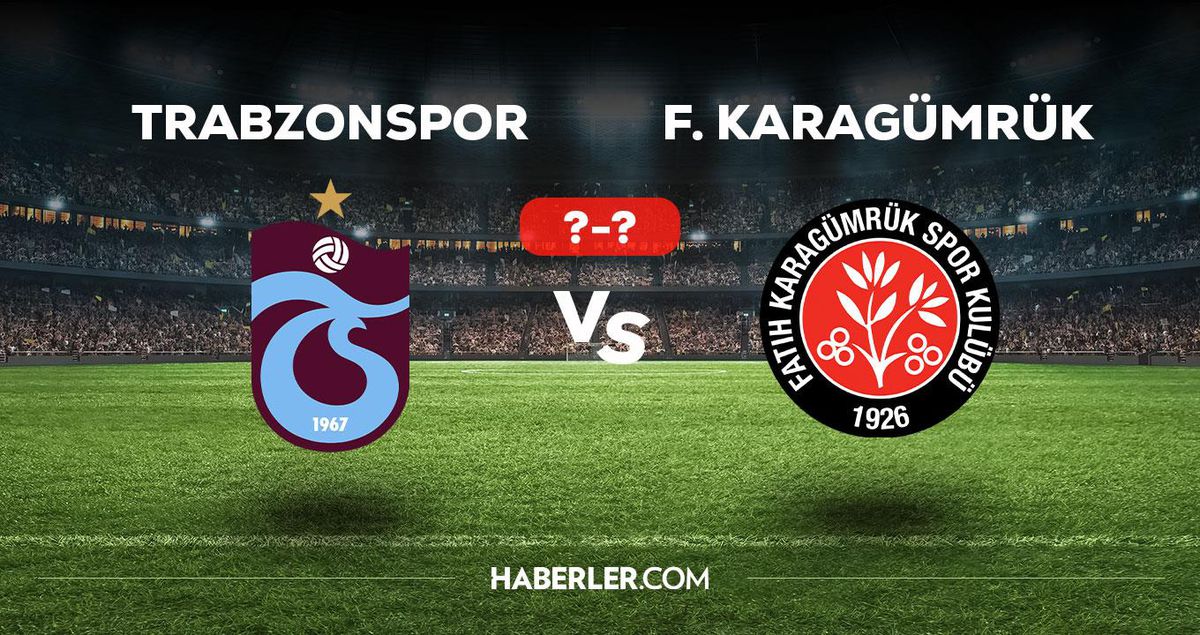 Trabzonspor Karagümrük maçı kaç kaç, bitti mi? MAÇ SKORU! Trabzonspor Karagümrük maçı kaç kaç, canlı maç skoru!
