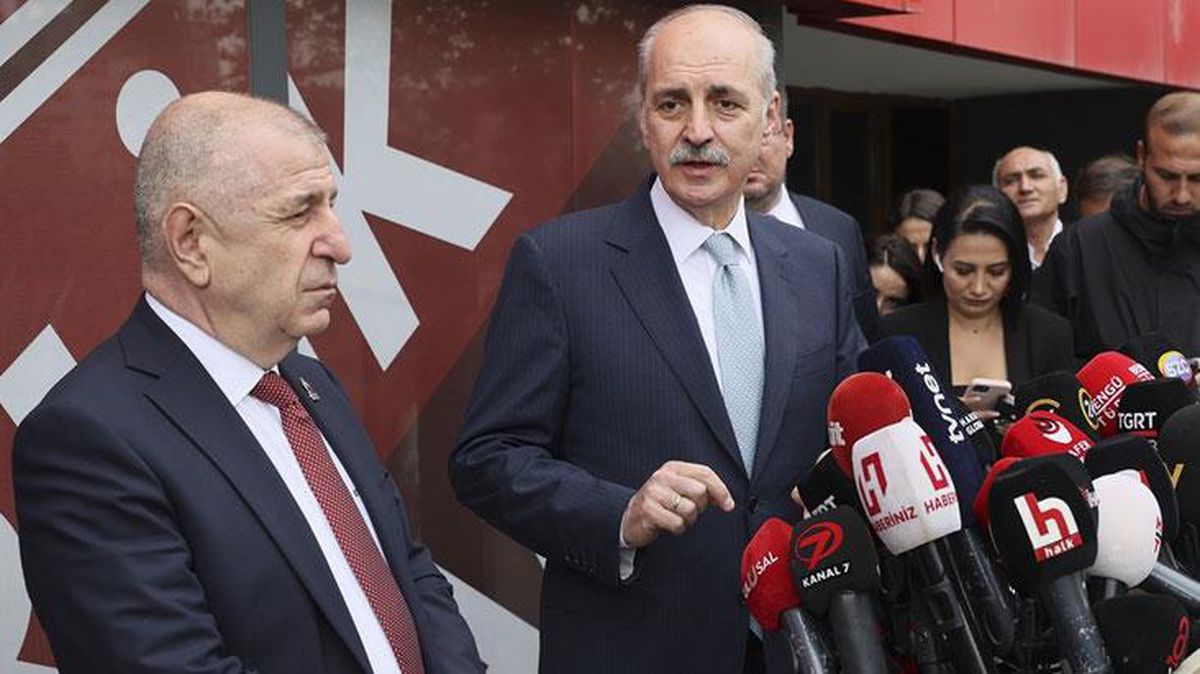 Ümit Özdağ-Numan Kurtulmuş görüşmesi sona erdi! İki isim kameralar karşısında ters düştü
