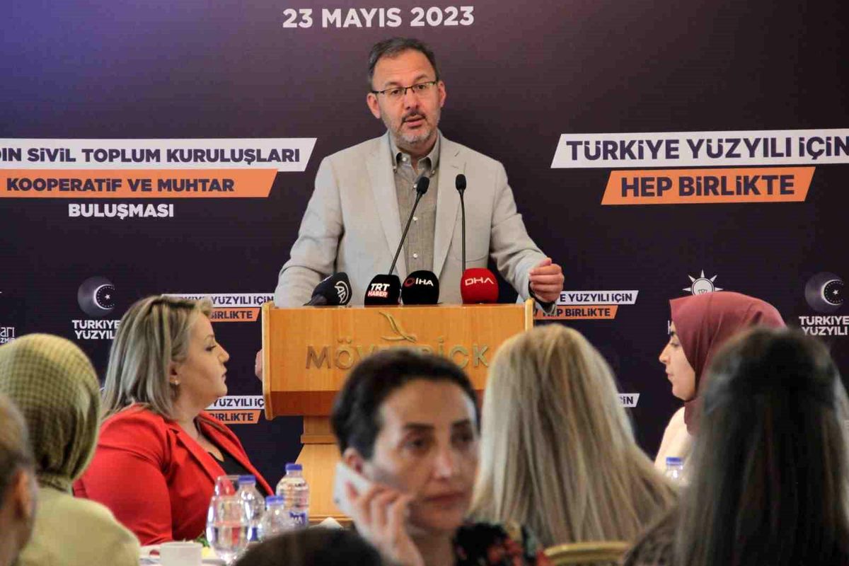 Bakan Kasapoğlu: 'Kadının misyonunu birlikte arttıracağız'