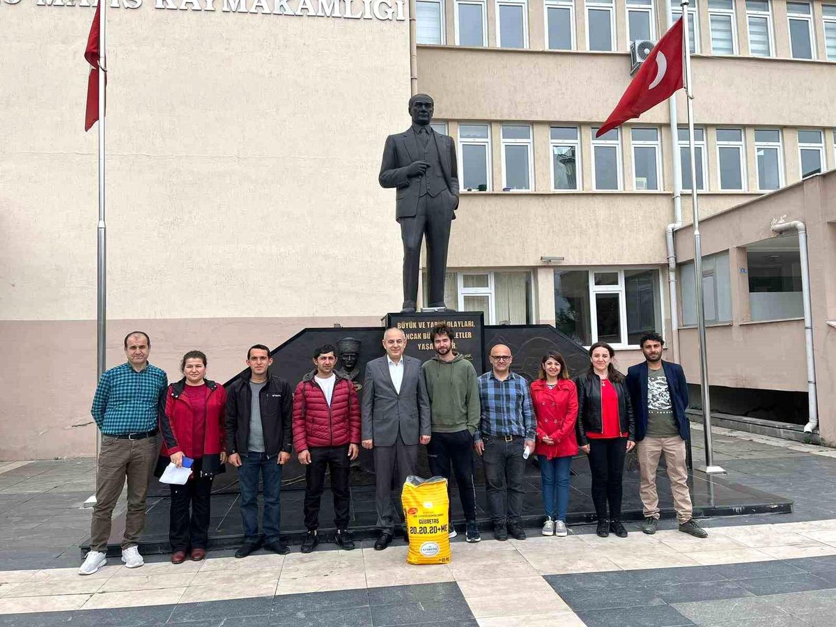 Örtü altı yetiştiriciliği yapan üreticilere gübre desteği