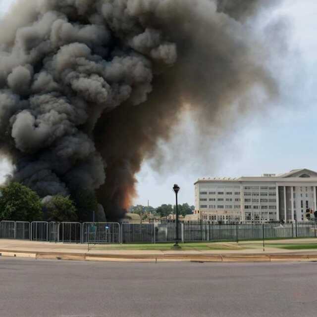 Pentagon'da patlama olduğuna dair sahte görsel ortalığı karıştırdı! Borsa resmen çakıldı Pentagon'da patlama olduğuna dair sahte görsel ortalığı karıştırdı! Borsa resmen çakıldı