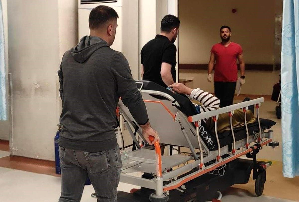 Siirt'te tarım aracı devrildi: 5 yaralı