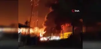 Meksika'da petrol rafinerisinde yangın: 4 yaralı