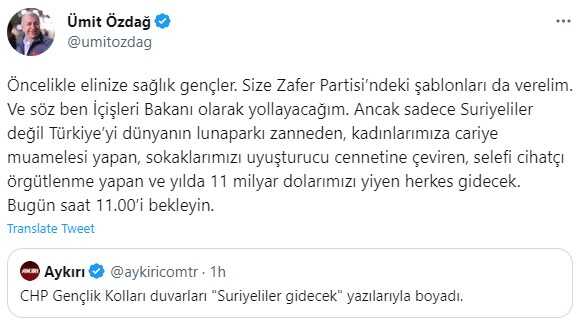 SON DAKİKA Ümit Özdağ basın açıklaması! Ümit Özdağ basın açıklaması CANLI İZLE!