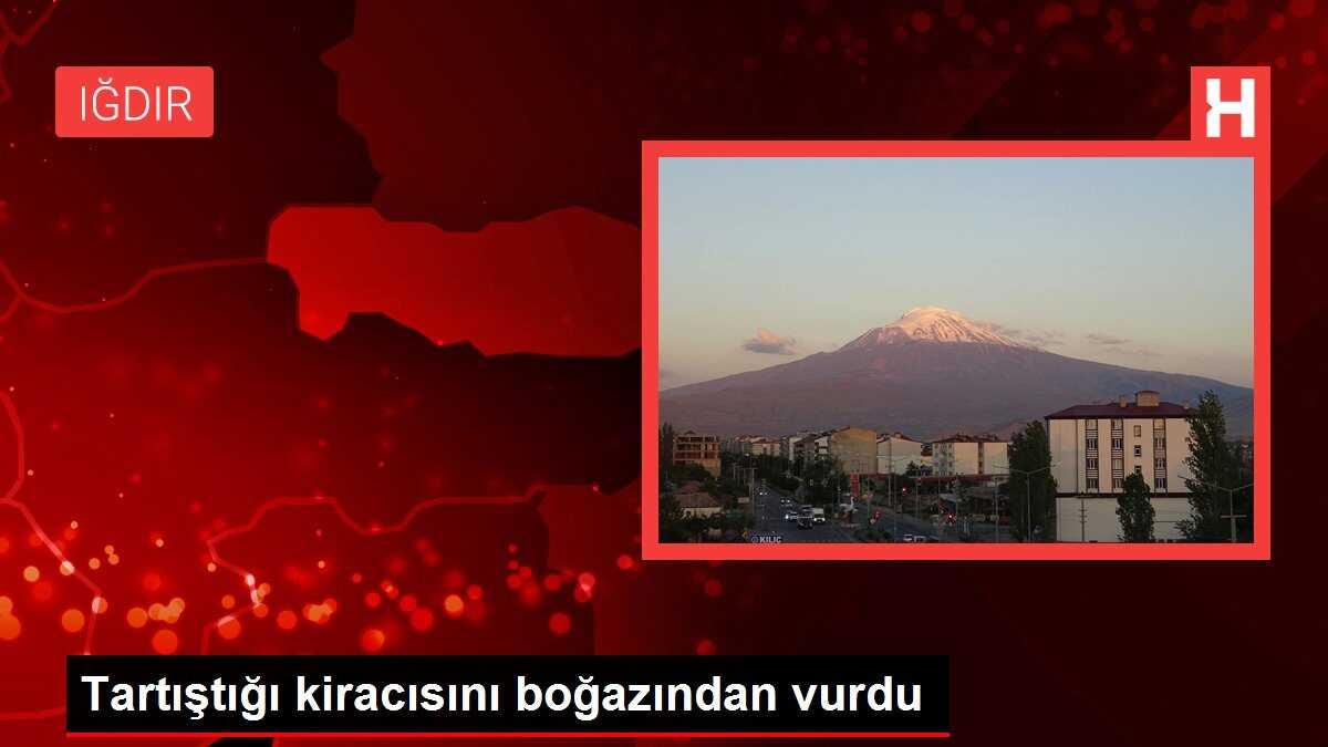 Tartıştığı kiracısını boğazından vurdu