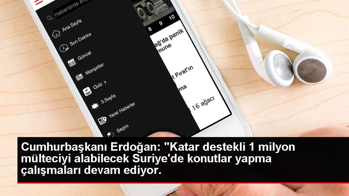 Cumhurbaşkanı Erdoğan: Suriye'de konutlar yaparak 1 milyon mülteciyi alabileceğiz