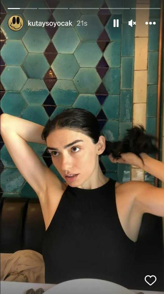 Hazar Ergüçlü, yeni sevgilisiyle fotoğraf paylaştı Hazar Ergüçlü, yeni sevgilisiyle fotoğraf paylaştı