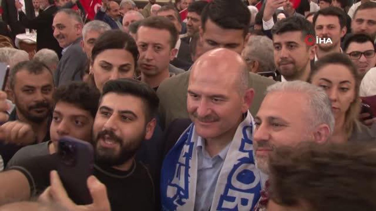 İçişleri Bakanı Soylu, Erzurumlularla buluştu