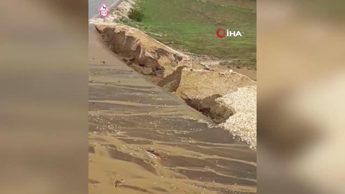 Kırıkkale'de dolu ve sağanak etkili oldu