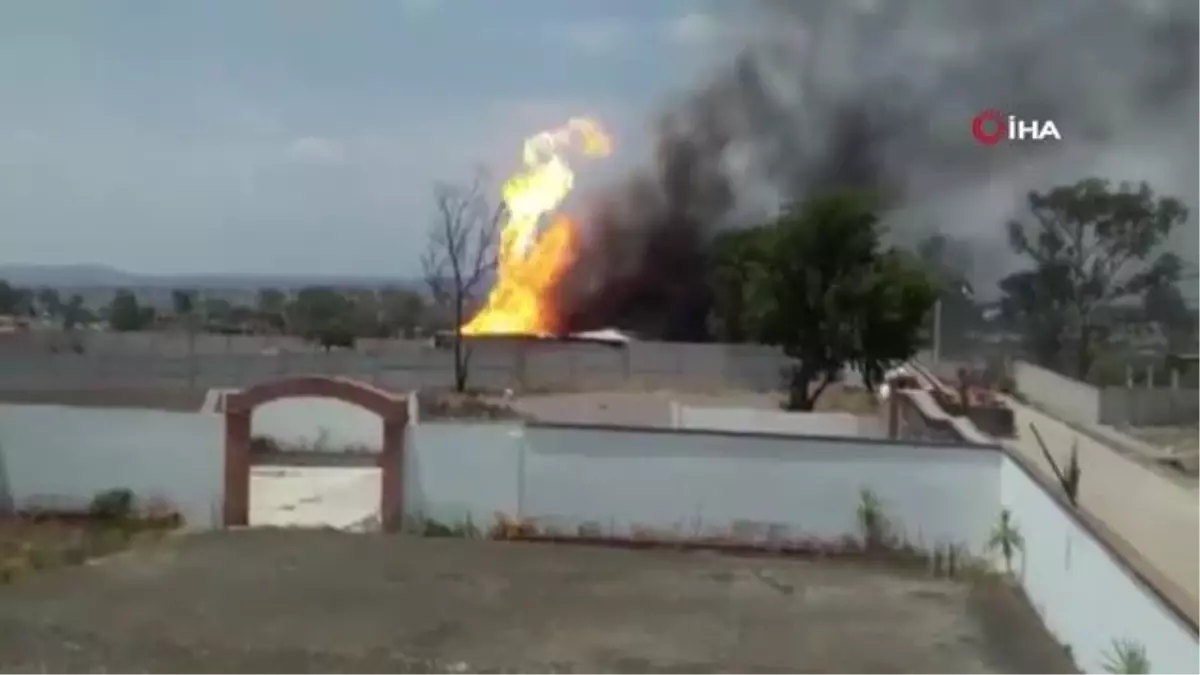 Meksika'da LPG boru hattında patlama: 9 yaralı