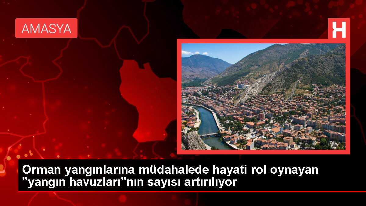 Orman yangınlarına müdahalede hayati rol oynayan 'yangın havuzları'nın sayısı artırılıyor