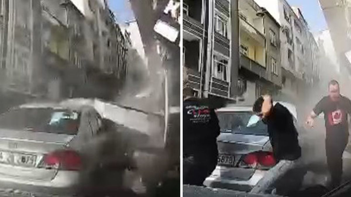 Esenler'de oto tamirhanesinde çıkan patlamanın yeni görüntüleri ortaya çıktı