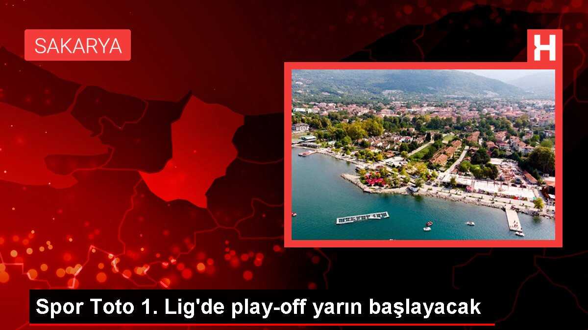 Spor Toto 1. Lig'de play-off yarın başlayacak