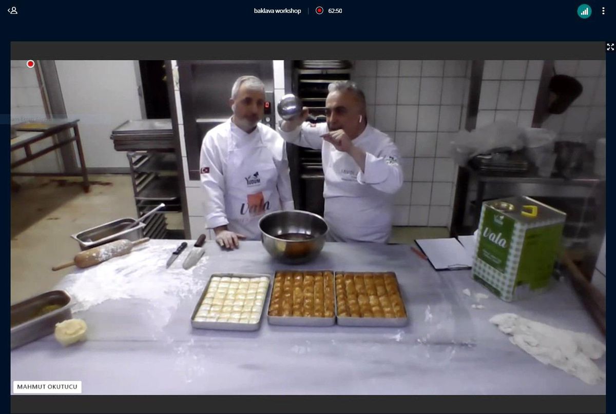 Düzce Üniversitesi'nden Baklava Workshop programı
