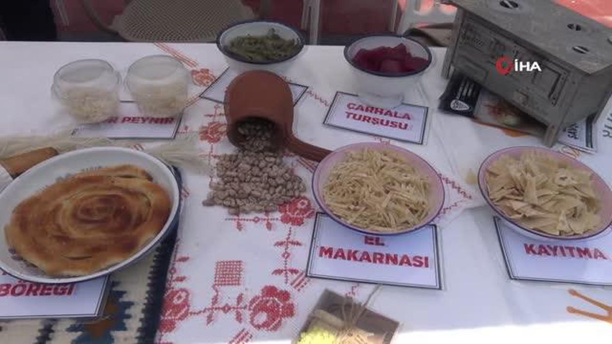 Artvin'in yöresel lezzetleri 'Türk Mutfağı Haftası'nda tanıtıldı
