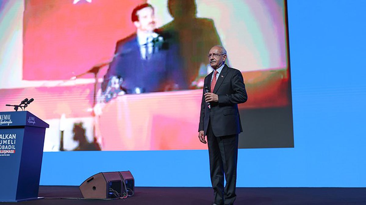 Kılıçdaroğlu, Balkan Buluşması'nda Cumhurbaşkanı Erdoğan'ın videosunu izletti: Bu montaj değil, sandığa giderken kimse unutmasın