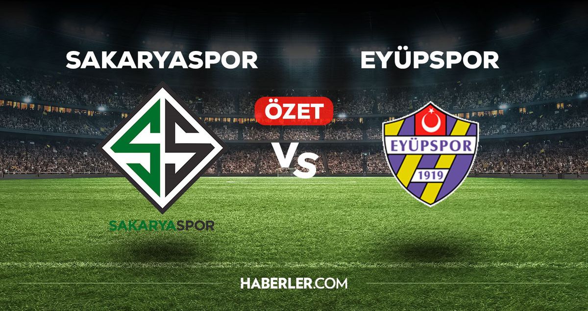 Sakaryaspor Eyüpspor maç özeti! (VİDEO) Sakaryaspor Eyüpspor maçı özeti izle! Sakaryaspor Eyüpspor maçı kaç kaç bitti?