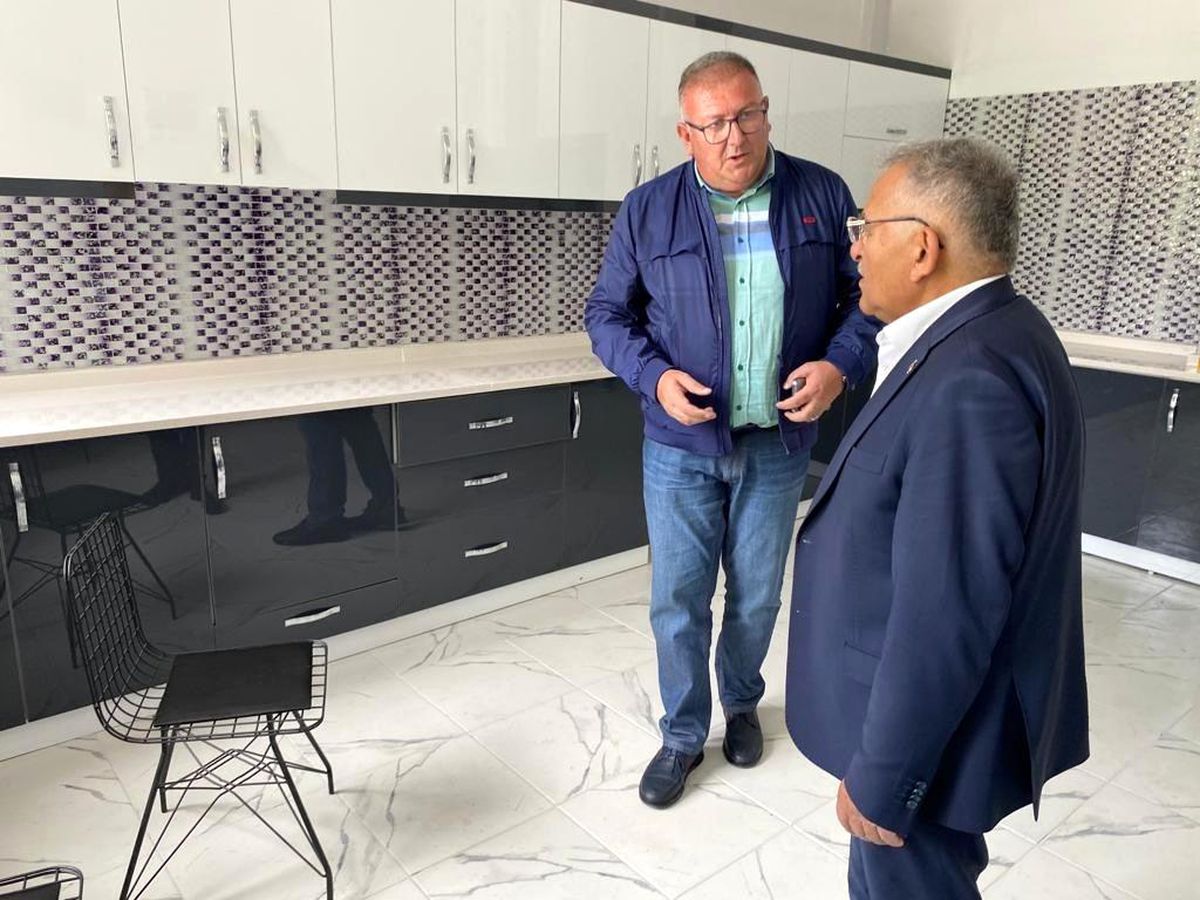 Kayseri'de Büyükşehir Belediyesi kadın kooperatifleri için özel bina hazırladı