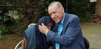 Cumhurbaşkanı Erdoğan, eski komşusunu ziyaret etti