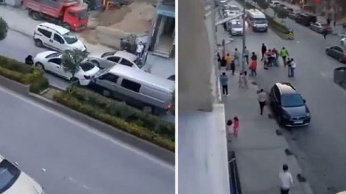 Kavgayı izlerken kazaya neden oldu, olay yerinden kaçarken yaptığı kurnazlık pes dedirtti