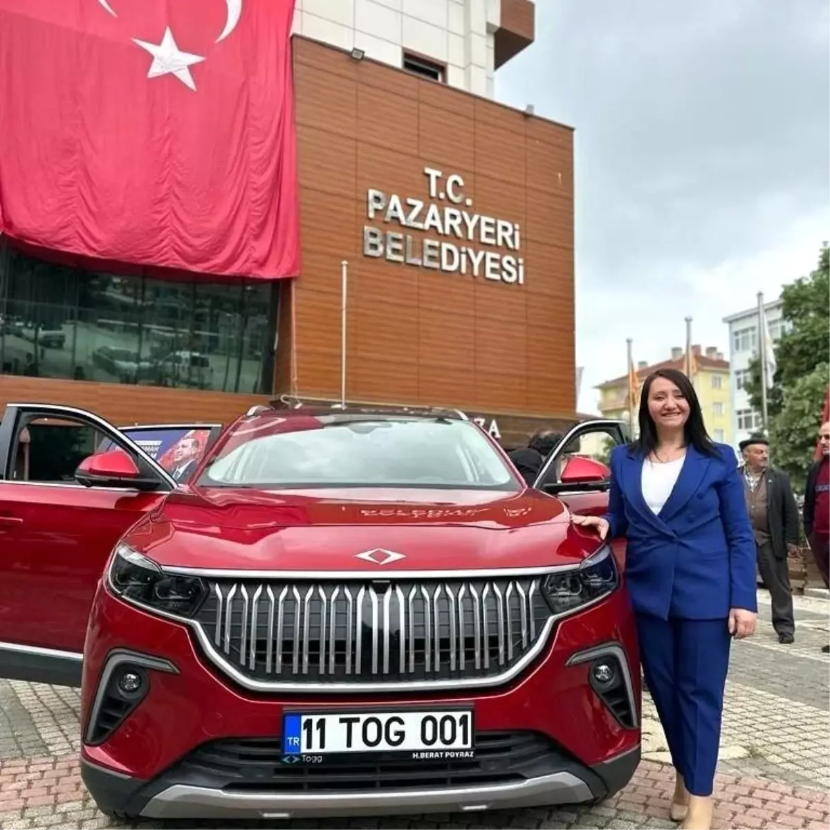 Togg, Osman Gazi'nin oğlunun hâkimiyet sürdüğü ilçede sergilendi