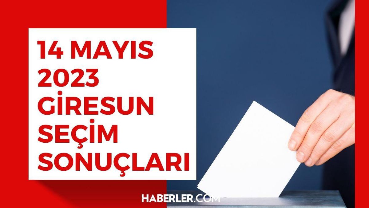 Erdoğan ve Kılıçdaroğlu'nun Giresun oy oranları açıklandı