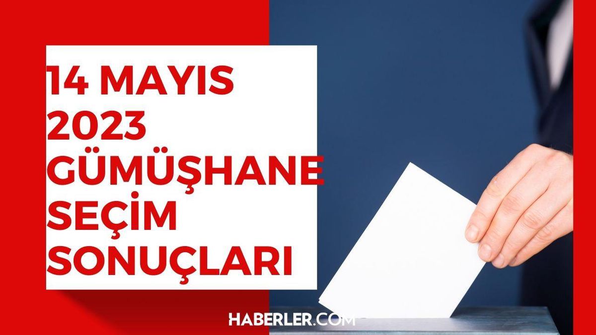 Erdoğan ve Kılıçdaroğlu'nun Gümüşhane oy oranları açıklandı