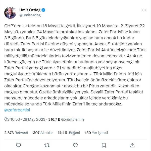 Cumhurbaşkanlığı 2. tur seçimi | Canlı takip