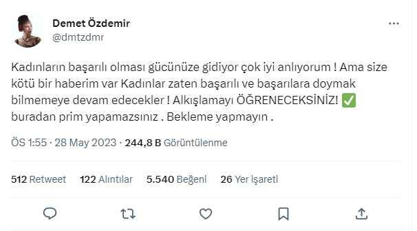 Demet Özdemir, Merve Dizdar'ın Cannes'daki sözlerinden dolayı gelen eleştirilere ateş püskürdü Demet Özdemir, Merve Dizdar'ın Cannes'daki sözlerinden dolayı gelen eleştirilere ateş püskürdü