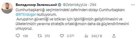 Dünya liderleri Erdoğan'ın seçim zaferini tebrik etti! İki liderden Türkçe mesaj var