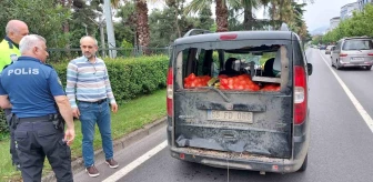 Samsun'da Kamyonet Hafif Ticari Araç İle Çarpıştı: 1 Yaralı