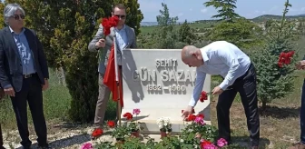 Gün Sazak, vefatının 43'üncü yılında memleketi Mihalıççık'ta anıldı