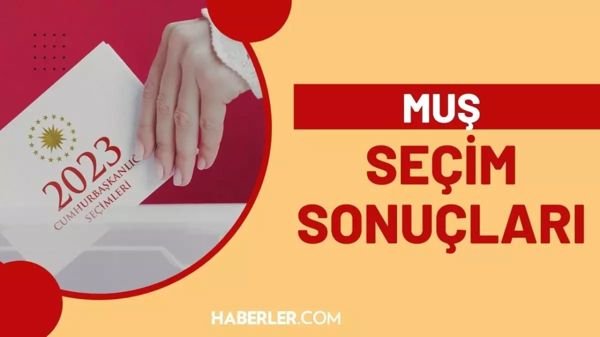 28 Mayıs 2.turda Muş seçim sonuçları: Erdoğan ve Kılıçdaroğlu'nun Muş oy oranları! Kılıçdaroğlu kaç oy aldı, Erdoğan kaç oy aldı?