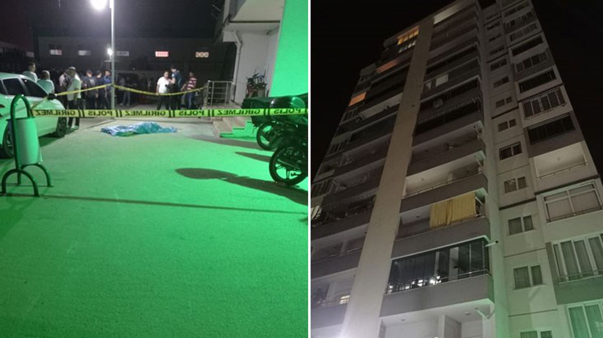 Adana'da 15 yaşındaki çocuk 14. kattan düşerek hayatını kaybetti